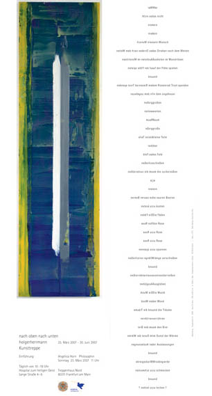 nach oben nach unten